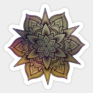 Sunrise Mandala Sticker